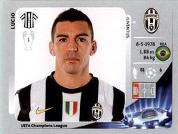 2012-13 Panini UEFA Champions League Stickers #341 Lucio Front
