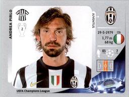 2012-13 Panini UEFA Champions League Stickers #344 Andrea Pirlo Front