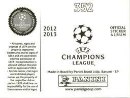 2012-13 Panini UEFA Champions League Stickers #352 Nicklas Bendtner Back