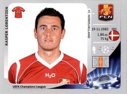 2012-13 Panini UEFA Champions League Stickers #362 Kasper Lorentzen Front