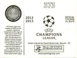 2012-13 Panini UEFA Champions League Stickers #373 Manuel Neuer Back