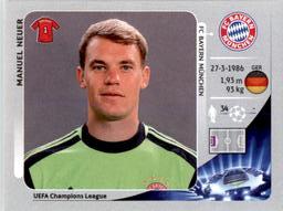 2012-13 Panini UEFA Champions League Stickers #373 Manuel Neuer Front