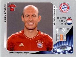 2012-13 Panini UEFA Champions League Stickers #384 Arjen Robben Front