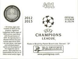 2012-13 Panini UEFA Champions League Stickers #401 Tino Costa Back