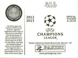 2012-13 Panini UEFA Champions League Stickers #416 Florent Balmont Back
