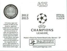 2012-13 Panini UEFA Champions League Stickers #423 Nolan Roux Back