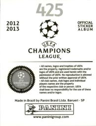 2012-13 Panini UEFA Champions League Stickers #425 Rio Mavuba Back