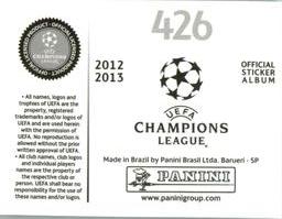 2012-13 Panini UEFA Champions League Stickers #426 FC BATE Borisov Badge Back