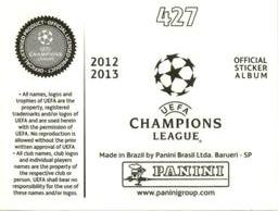 2012-13 Panini UEFA Champions League Stickers #427 Andrei Gorbunov Back