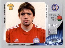 2012-13 Panini UEFA Champions League Stickers #427 Andrei Gorbunov Front