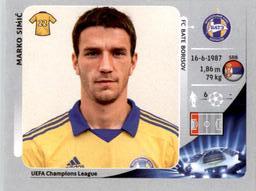 2012-13 Panini UEFA Champions League Stickers #428 Marko Simic Front