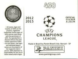 2012-13 Panini UEFA Champions League Stickers #430 Maksim Bordachev Back