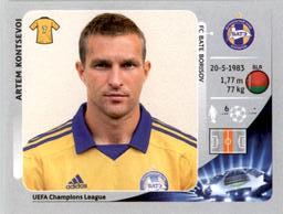 2012-13 Panini UEFA Champions League Stickers #440 Artem Kontsevoi Front