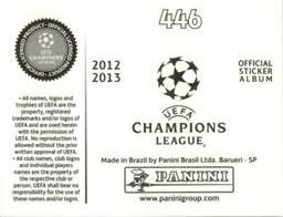 2012-13 Panini UEFA Champions League Stickers #446 Carles Puyol Back