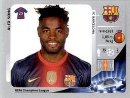 2012-13 Panini UEFA Champions League Stickers #452 Alex Song Front
