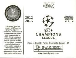 2012-13 Panini UEFA Champions League Stickers #463 Artur Back