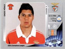 2012-13 Panini UEFA Champions League Stickers #470 Enzo Perez Front