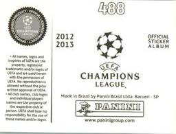 2012-13 Panini UEFA Champions League Stickers #488 Kim Kallstrom Back