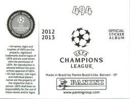 2012-13 Panini UEFA Champions League Stickers #494 Ari Back