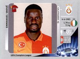 2012-13 Panini UEFA Champions League Stickers #557 Emmanuel Eboue Front