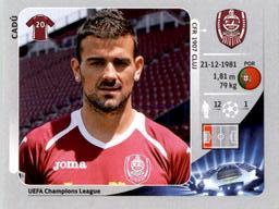 2012-13 Panini UEFA Champions League Stickers #572 Cadu Front