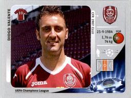 2012-13 Panini UEFA Champions League Stickers #580 Diogo Valente Front