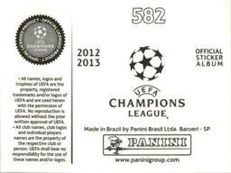 2012-13 Panini UEFA Champions League Stickers #582 Rafael Bastos Back