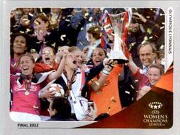 2012-13 Panini UEFA Champions League Stickers #588 UEFA Women's Champions Front
