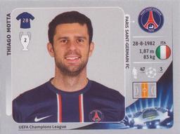 2012-13 Panini UEFA Champions League Stickers #59 Thiago Motta Front