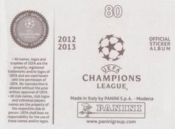 2012-13 Panini UEFA Champions League Stickers #80 Duje Cop Back