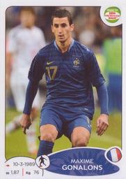 2013 Panini Road to 2014 FIFA World Cup Brazil Stickers #101 Maxime Gonalons Front