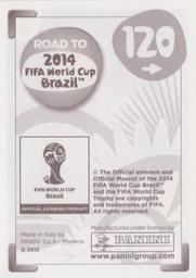 2013 Panini Road to 2014 FIFA World Cup Brazil Stickers #120 Jack Wilshere Back