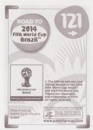 2013 Panini Road to 2014 FIFA World Cup Brazil Stickers #121 Ashley Young Back