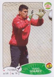 2013 Panini Road to 2014 FIFA World Cup Brazil Stickers #145 Hugo Suarez Front