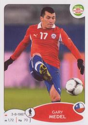 2013 Panini Road to 2014 FIFA World Cup Brazil Stickers #163 Gary Medel Front