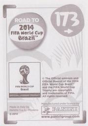 2013 Panini Road to 2014 FIFA World Cup Brazil Stickers #173 David Ospina Back