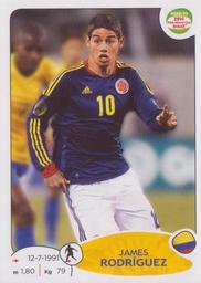 2013 Panini Road to 2014 FIFA World Cup Brazil Stickers #181 James Rodriguez Front