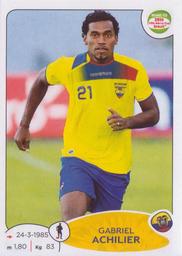2013 Panini Road to 2014 FIFA World Cup Brazil Stickers #188 Gabriel Achilier Front