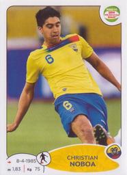 2013 Panini Road to 2014 FIFA World Cup Brazil Stickers #198 Christian Noboa Front