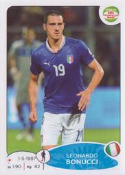2013 Panini Road to 2014 FIFA World Cup Brazil Stickers #20 Leonardo Bonucci Front