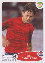 2013 Panini Road to 2014 FIFA World Cup Brazil Stickers #212 Luis Caballero Front
