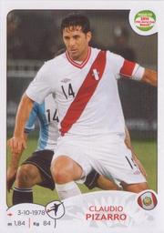 2013 Panini Road to 2014 FIFA World Cup Brazil Stickers #228 Claudio Pizarro Front