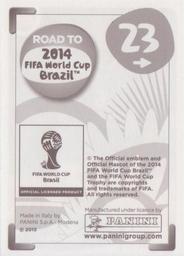 2013 Panini Road to 2014 FIFA World Cup Brazil Stickers #23 Angelo Ogbonna Back