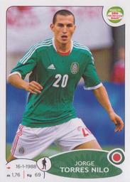 2013 Panini Road to 2014 FIFA World Cup Brazil Stickers #248 Jorge Torres Nilo Front