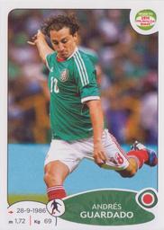 2013 Panini Road to 2014 FIFA World Cup Brazil Stickers #251 Andres Guardado Front