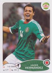 2013 Panini Road to 2014 FIFA World Cup Brazil Stickers #254 Javier Hernandez Front