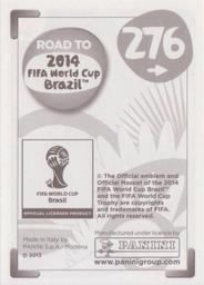 2013 Panini Road to 2014 FIFA World Cup Brazil Stickers #276 Vasilis Torosidis Back