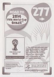 2013 Panini Road to 2014 FIFA World Cup Brazil Stickers #277 Kostas Fortounis Back
