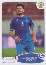 2013 Panini Road to 2014 FIFA World Cup Brazil Stickers #280 Alexandros Tziolis Front