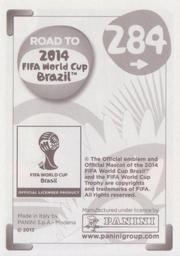 2013 Panini Road to 2014 FIFA World Cup Brazil Stickers #284 Giorgos Samaras Back